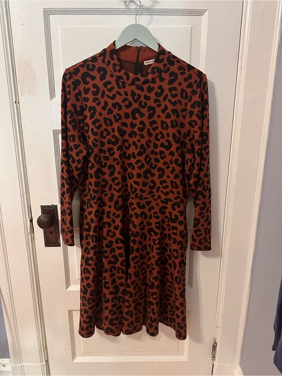 Marine Layer Dresses & Skirts - Marine Layer Rust Brown Leopard Print Top
